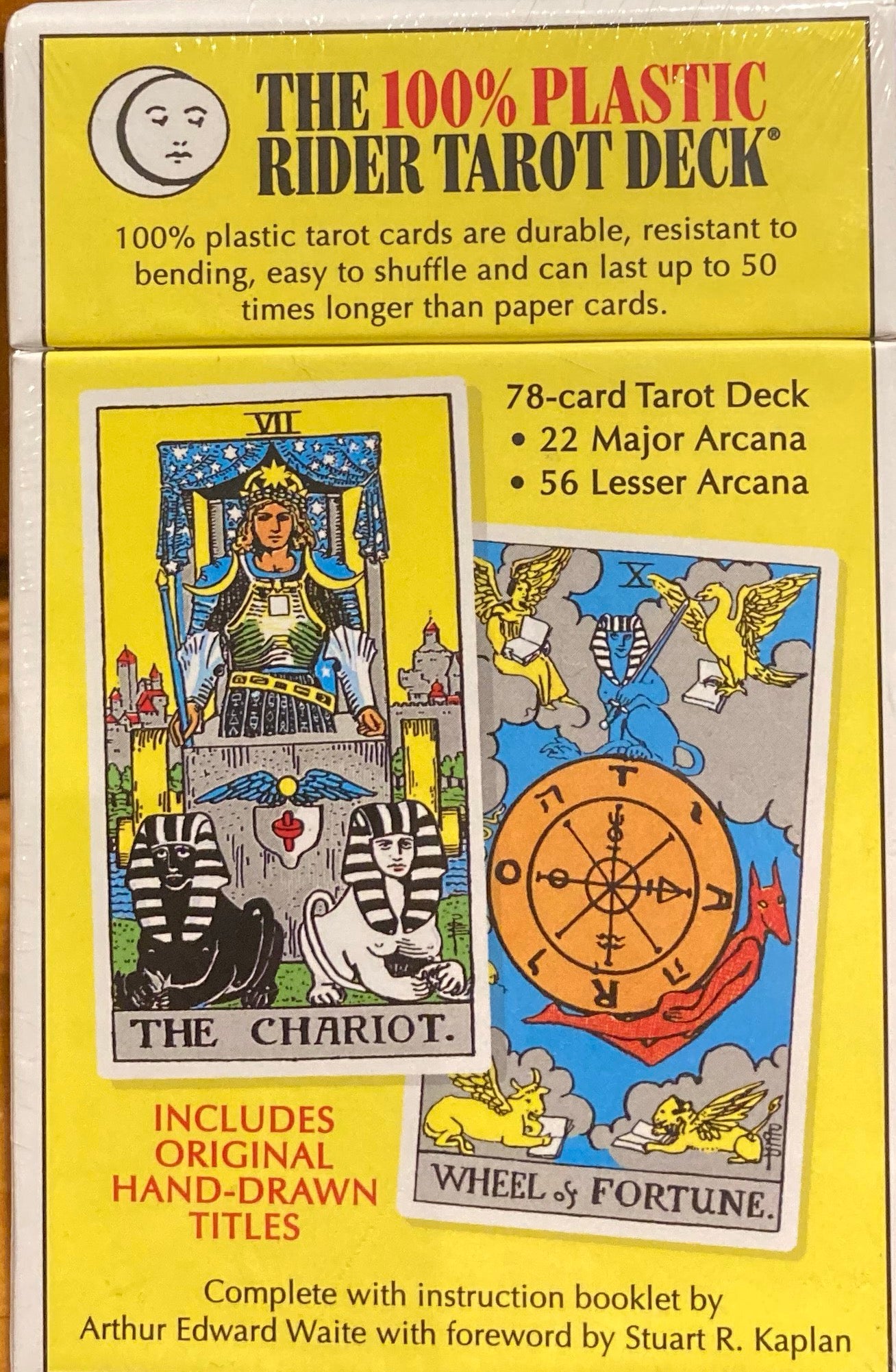The 100% Plastic Rider-Waite® Tarot