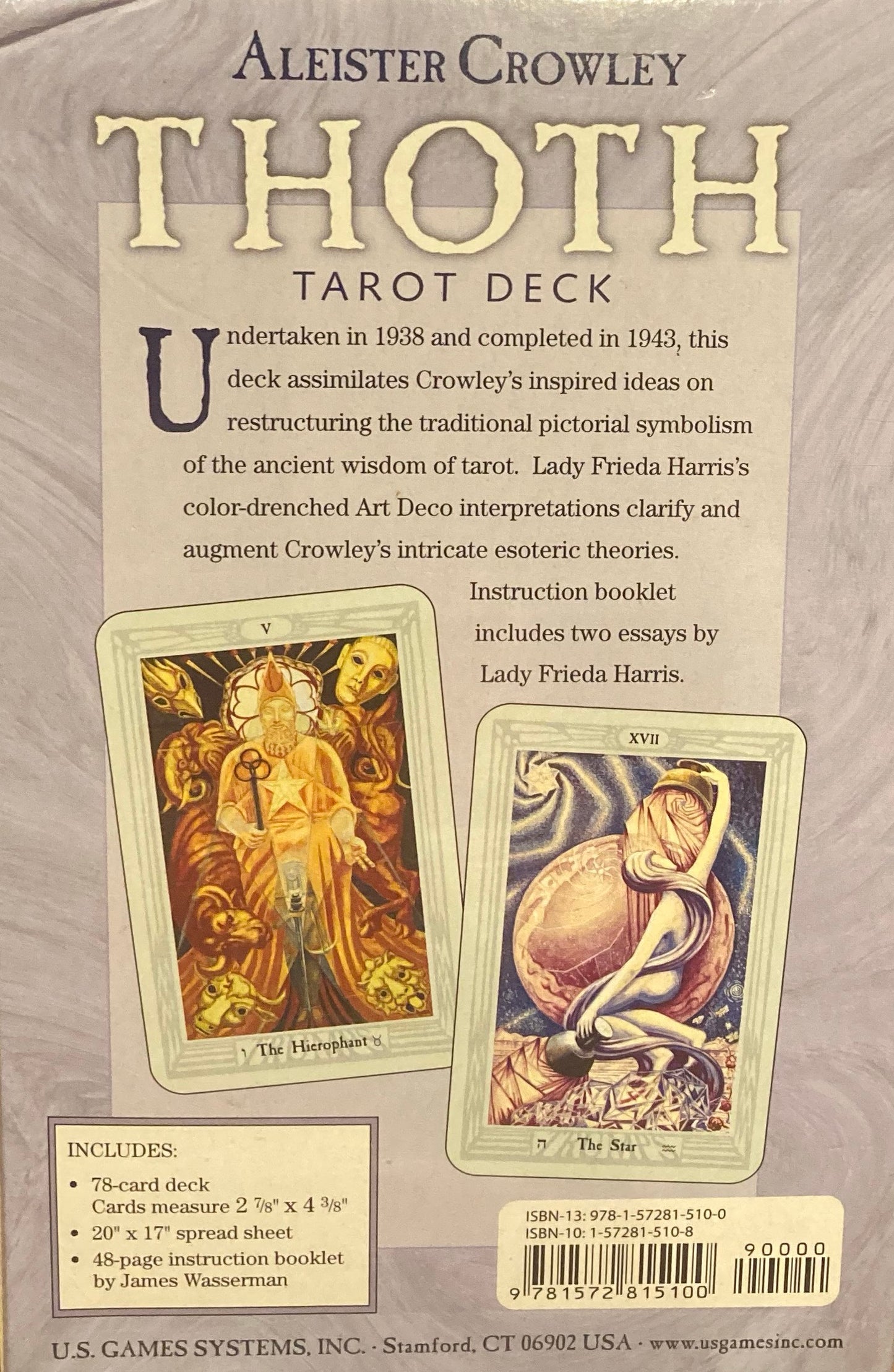 Crowley Thoth Tarot Deck — Premier Edition
