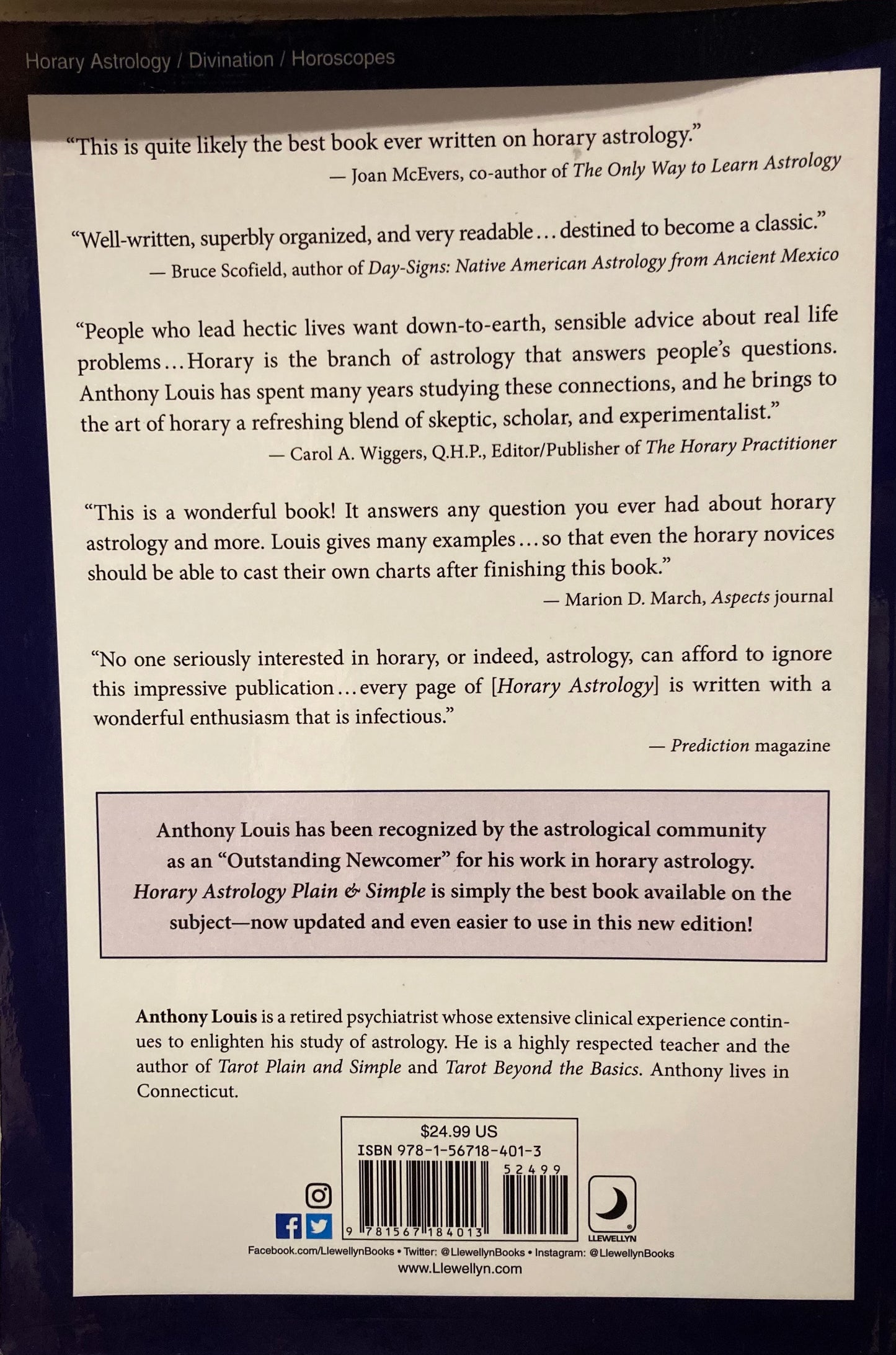 Horary Astrology: Plain & Simple
