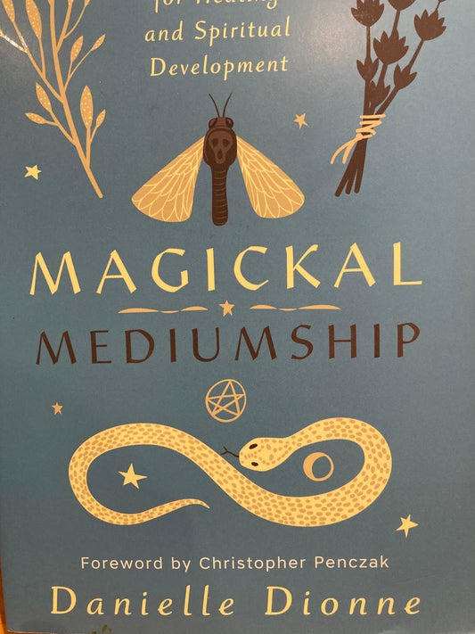 Magickal Mediumship (light blue cover )