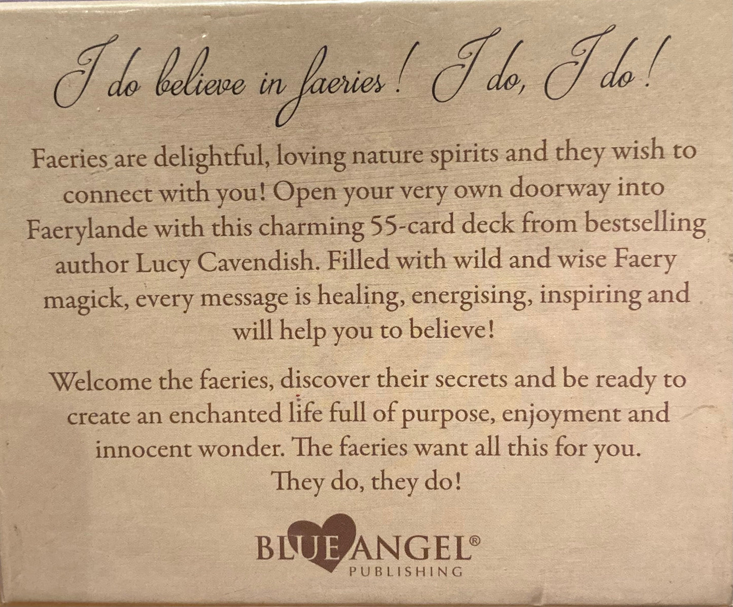 Faery whispers oracle cards